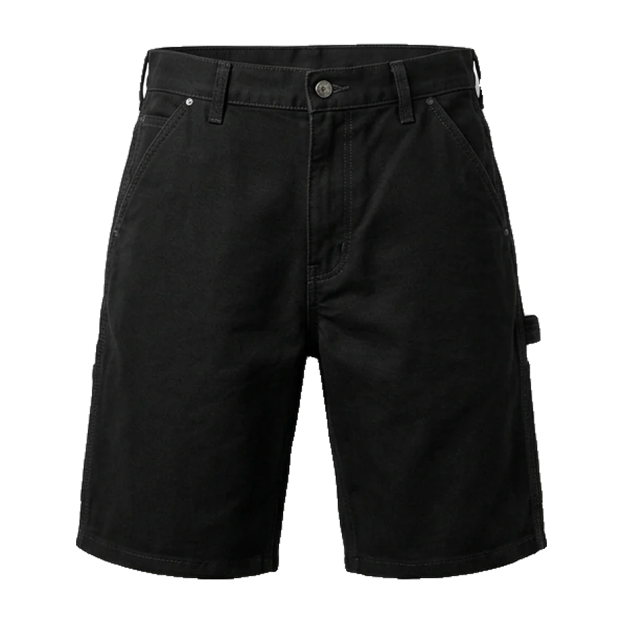 Carpenter Work Shorts in black